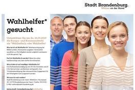Ehrenamtliche Wahlhelfer für die Europa- und Kommunalwahl am 26. Mai 2019 gesucht!