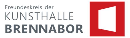 Logo der Kunsthalle Brennabor in rot/weiße Quadrate.