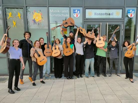 Das GuitArs Ensemble aus Falkensee