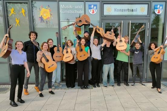 Das GuitArs Ensemble aus Falkensee