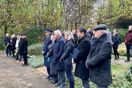Kranzniederlegung anlässlich des Volkstrauertages