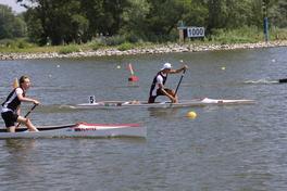 Kanusportler auf dem Beetzsee