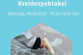 Poster für Kreidespektakel.