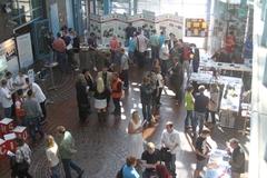 Ausstellungsfläche im Atrium des TGZ