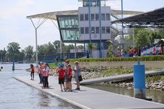 auf der Regattastrecke