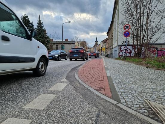 Der kleine Radweg mit großer Wirkung in der Mühlentorstraße.