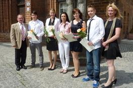 Neue Auszubildende begrüßt