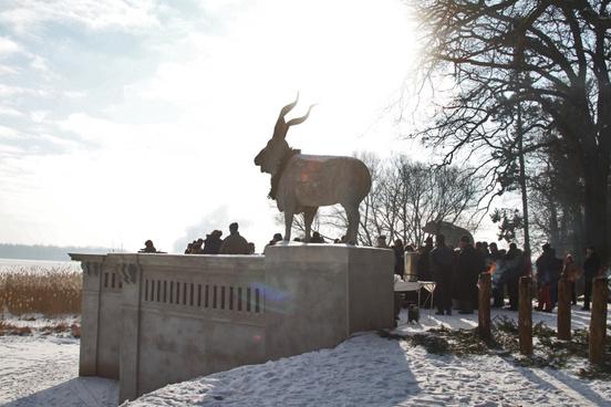 Historische Tontaubenschießanlage an Plauer Bürger offiziell übergeben