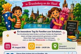 Poster für das Schultütenfest.