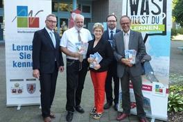 Gruppenbild zur Pressekonferenz 18. Berufemarkt