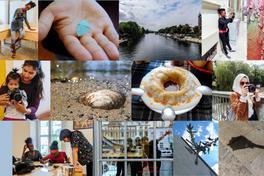 Vernissage „WohnHEIM“ Foto-Projekt mit jungen geflüchteten Frauen in der Fouqué-Bibliothek