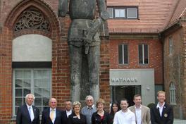 Israelische Journalisten zu Gast im Rathaus