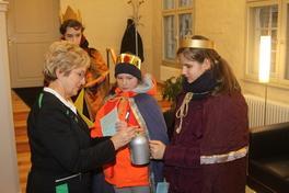 Dreikönigssingen im Altstädtischen Rathaus