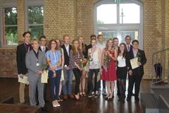 Die Jahrgangsbesten in den Kursen mit erhöhtem Anforderungsniveau