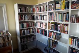 Gute Stimmung in der Bibliothek