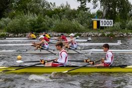 Ruderer auf dem Beetzsee