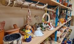 Einblick in die KIS-Töpferwerkstatt.