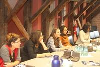 Rathaus Jugendliche im Rathaus