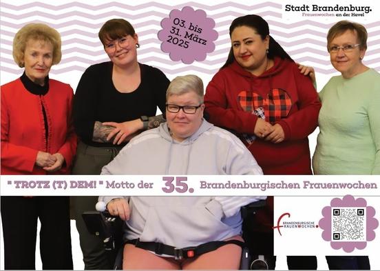 Plakat zur Frauenwoche 2025