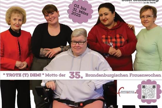 Plakat zur Frauenwoche 2025