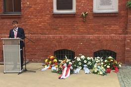 Kränze niedergelegt