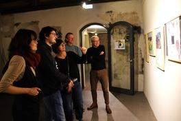 Die Ausstellung war auch im Gotischen Haus bereits gut besucht.