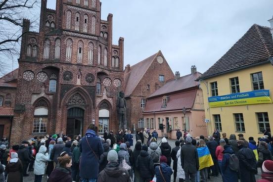 Mahnwache Altstädtisches Rathaus