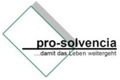 Logo pro-solvencia Schriftzug-Logo