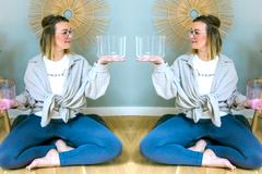 Sound Bath Event im Ruhebereich der Sauna