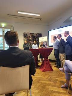 Austausch während der Veranstaltung