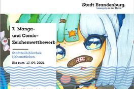 Manga- und Comic Zeichenwettbewerb in der Stadtteilbibliothek Hohenstücken