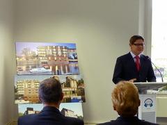 Burgmühle: Grundstein für Wiederaufbau gelegt