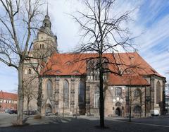 Seitenansicht der St. Katharinenkirche