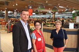 Neu gestaltete Kaufland-Filiale im EKZ Wust eröffnet
