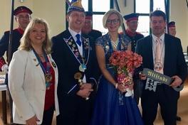 Stadtschlüssel wieder im Rathaus