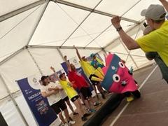 Auftakt für den Fackellauf