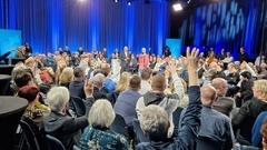 Wer Fragen an den Kanzler hatte, meldete sich.