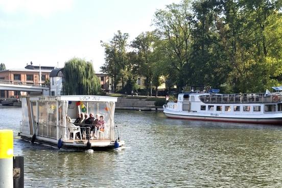 Das Havelrevier wie hier an der Jahrtausendbrücke in Brandenburg an der Havel hat viele schöne Seiten.