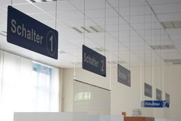 Zulassungsbehörde Innenraum