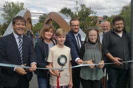 Brücke über die Näthewinde feierlich wiedereröffnet