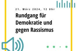 Plakat – Aufruf zum Rundgang