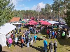 Blick auf den Festplatz an der Feuerwehr