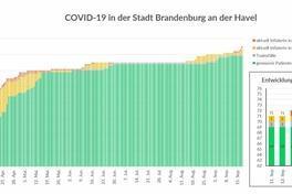 Corona-Wochengrafik des Gesundheitsamtes