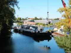 Brückenbau am Stadtkanal und Jacobsgraben