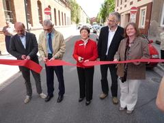 Sanierte Kirchhofstraße feierlich eingeweiht