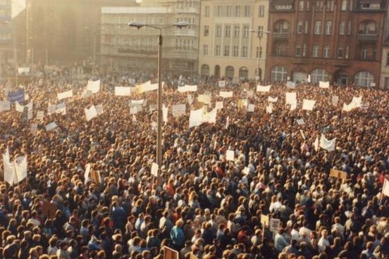 Gebete und Demonstrationen im Herbst und Winter 1989/90 in Brandenburg an der Havel