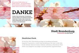 Die 29. Brandenburgische Frauenwoche 2019 nähert sich dem Ende !