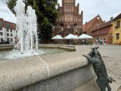 Das Zentrum der Brandenburger Altstadt, der Altstädtische Markt, auch hier gibt es diverse Aktionen