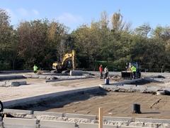 Richtfest auf dem Gelände der ehemaligen Stärkefabrik