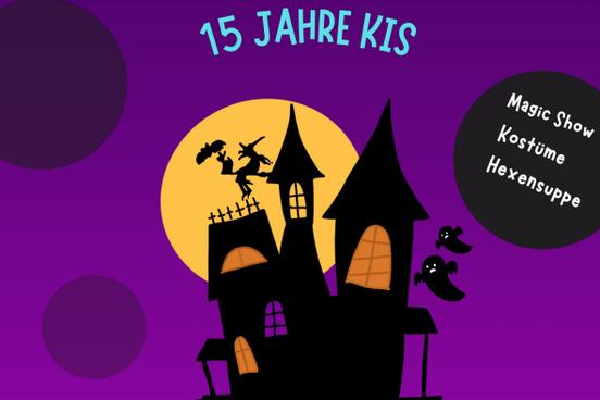 Poster zur Halloweenparty